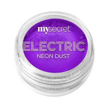 MY SECRET ELECTRIC DUST SYPKI NEONOWY CIEŃ GRAPE