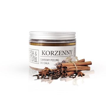 FRESH&NATURAL Peeling Do Ciała Cukrowy 550 g