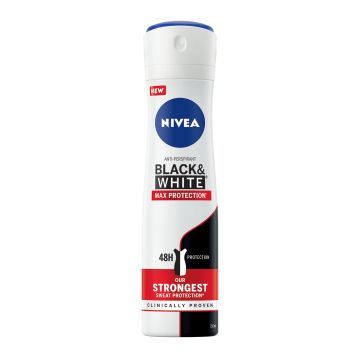 Nivea Black&white Antyperspirant w Sprayu 150 ml