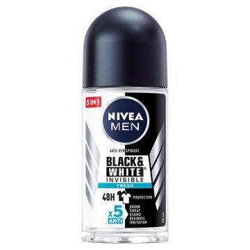 NIVEA Antyperspirant w Kulce Black&white Fresh 50 ml