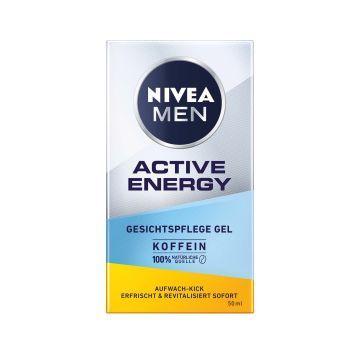 Nivea Men Active Energy Żel Do Twarzy Odświeżający 50 ml