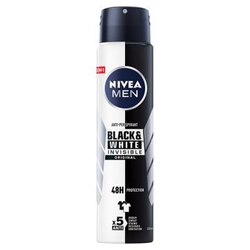 NIVEA Dezodorant w Spray'u Black&white Original 250 ml