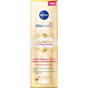 NIVEA NIVEA CELLULAR LUMINOUS TON.KR N/DZ 40ML