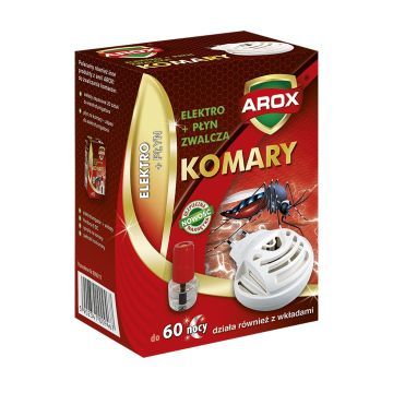 Arox Elektrofumigator + Płyn Zwalczający Komary 1 szt.