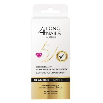 Long 4 Nails Glamour Hardener Odżywka Do Paznokci 10 ml