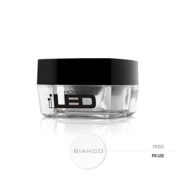 Silcare High Light Led Gel Żel Do Paznokci Bianco 30 g