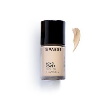 Paese Long Cover Podkład 02n Jasny Beż z Jedwabiem 30 ml