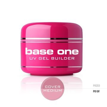 Silcare Gel Base One Cover Medium Żel Do Paznokci 30 g