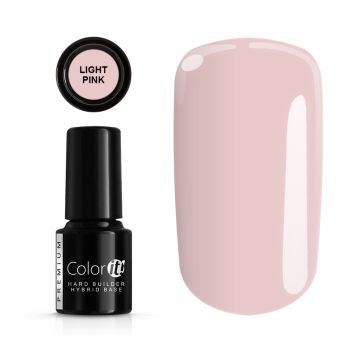 Silcare Color It Premium Hybrid Baza Pod Lakier Light Pink 6 g