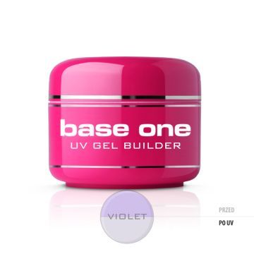 Silcare Gel Base One Violet Żel Budujący 50 g