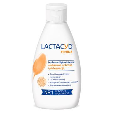 Lactacyd Femina Emulsja Do Higieny Intymnej Do Codziennej 200 ml
