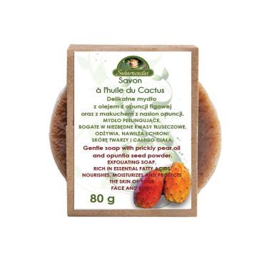 Saharacactus Opuncja Mydło w Kostce 80 g