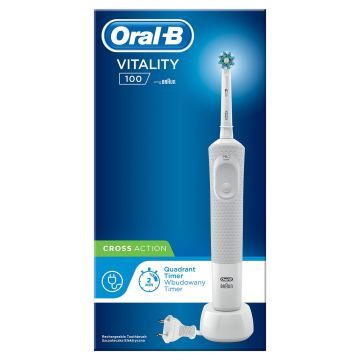 Oral-b Vitality Szczoteczka Elektryczna Biała 1 szt.