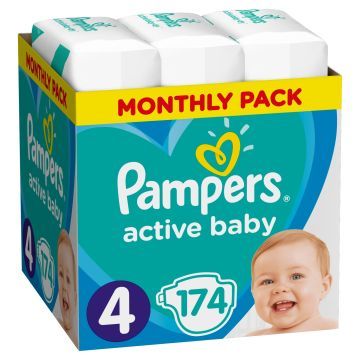 Pampers Active Baby Pieluchy Rozmiar 4 1 szt.