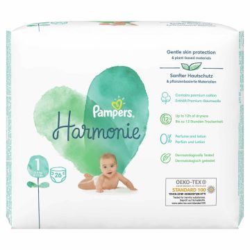 Pampers Harmonie Pieluchy 26 szt.