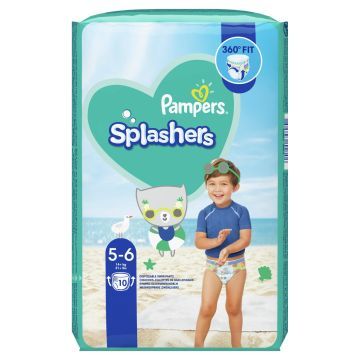 PAMPERS PAMPERS PIELUCHOM SPLASH CP S5  10 SZT