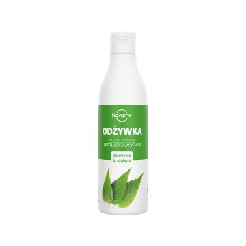 Novame Pokrzywa i Szałwia Odżywka Do Włosów Przetłuszczających Się 300 ml