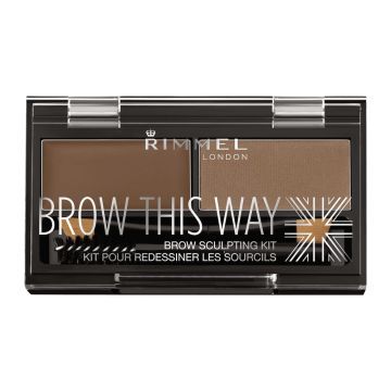 Rimmel Brown This Way Paletka Do Brwi 002 Medium Brown 2.4 g