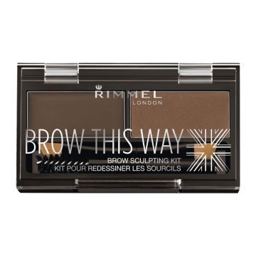 Rimmel Brown This Way Paletka Do Brwi 003 Dark Brown 2.4 g