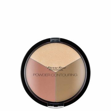 Pierre Rene Powder Contouring Pudrowa Paleta Do Konturowania Twarzy Nr 2 23 g