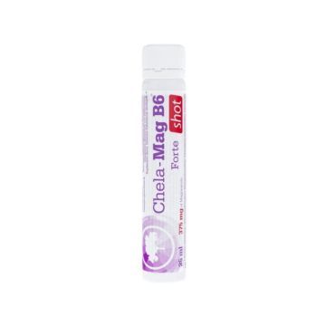 Olimp Labs Chela Mag B6 Forte Shot Ampułka Wiśniowy 25 ml