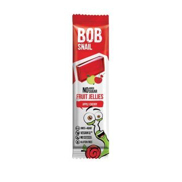 Bob Snail Fruit Jellies Przekąska Jabłkowo-wiśniowa Bez Dodatku Cukru 38 g