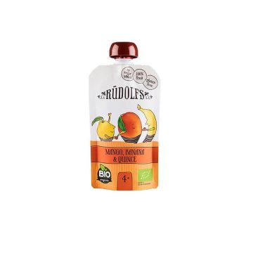 Rudolfs Bio Mus Mango Banan Pigwa 110 g