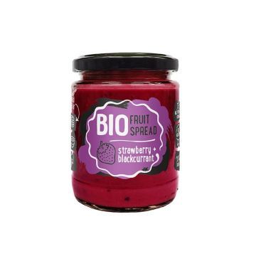 Rudolfs Bio Krem Owowcowy Truskawka Czarna Porzeczka 245 g