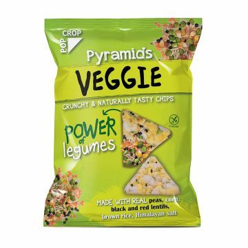 Popcrop Piramidki Veggie Produkt Bezglutenowy 25 g