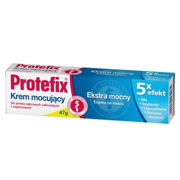 Protefix Krem Mocujący Do Protez Zębowych Ekstra Mocny 47 g