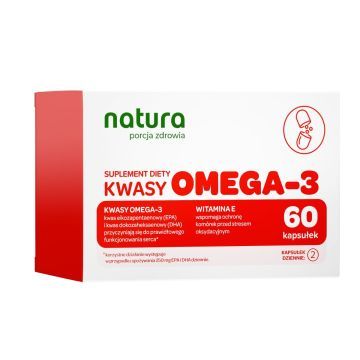 NATURA PORCJA ZDROWIA  NATURA PORCJA ZDROWIA OMEGA 1000, 60SZT