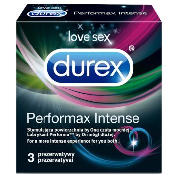 Durex Performax Intense Prezerwatywy 3 szt.