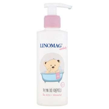 Linomag Emolienty Płyn Do Kąpieli Dla Dzieci i Niemowląt 200 ml