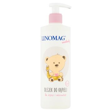 Linomag Emolienty Olejek Do Kąpieli Dla Dzieci i Niemowląt 400 ml