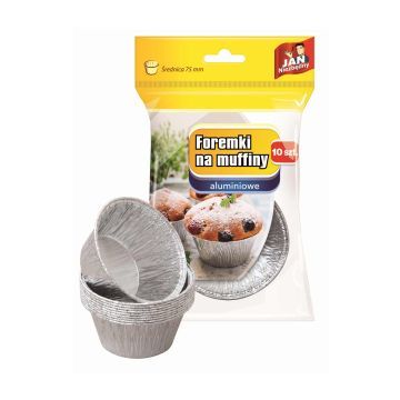 Jan Niezbędny Foremki Na Muffiny Aluminiowe 16 szt.