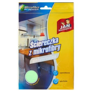 Jan Niezbędny Ściereczka z Mikrofibry Uniwersalna 1 szt.