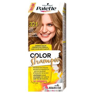 SCHWARZKOPF Szampon Koloryzujący 321 Średni Blond 1 szt.