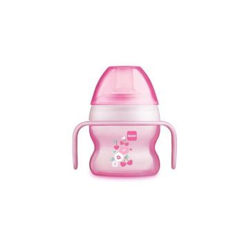 Mam Starter Cup Kubek Niekapek 4m+ 150 Ml Różowy 1 szt.