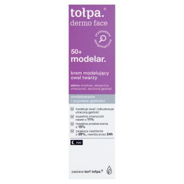 Tołpa Dermo Face Modelar 50+ Krem Na Noc 40 ml