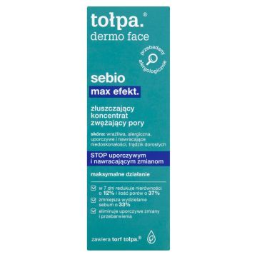 TOŁPA TOLPA SEBIO ZLU. KONCEN. ZWEZ. PORY 75ML
