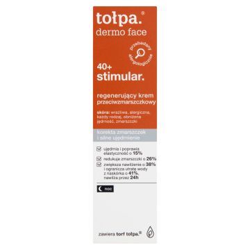 Tołpa Dermo Face Stimular 40+ Krem Na Noc 40 ml