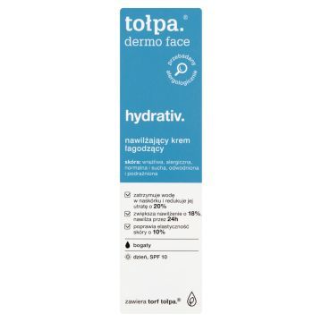 TOŁPA TOLPA HYDRATIV KREM BOGATY DZIEŃ 15 40ML