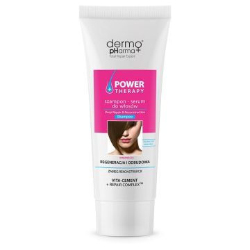 Dermo Pharma Power Therapy Szampon Do Włosów Regeneracja i Odbudowa 240 ml