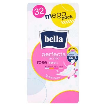 BELLA BELLA PERFECTA ULTRA ROSE MEGA PAK 32SZT