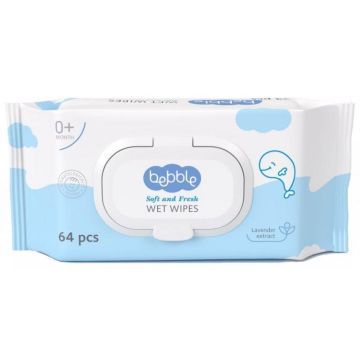 Bebble Chusteczki Nawilżane 64 szt.