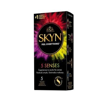 Unimil Skyn 5 Senses Prezerwatywy 1 szt.