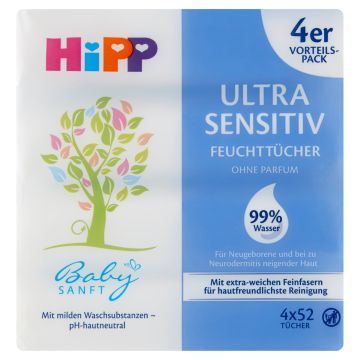Hipp Babysanft Chusteczki Pielęgnacyjne 1 szt.