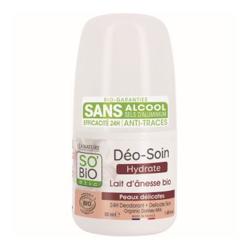So'bio Etic Dezodorant w Kulce z Mlekiem Oślim 50 ml