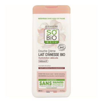 So'bio Etic Żel Pod Prysznic Mleko Ośle Bez Sulfate 650 ml