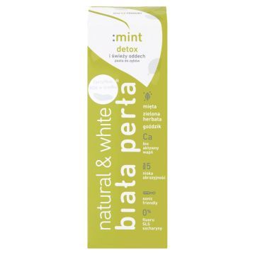 BIAłA PERłA BIAŁA PERŁA NATURAL MINT DETOX 75ML